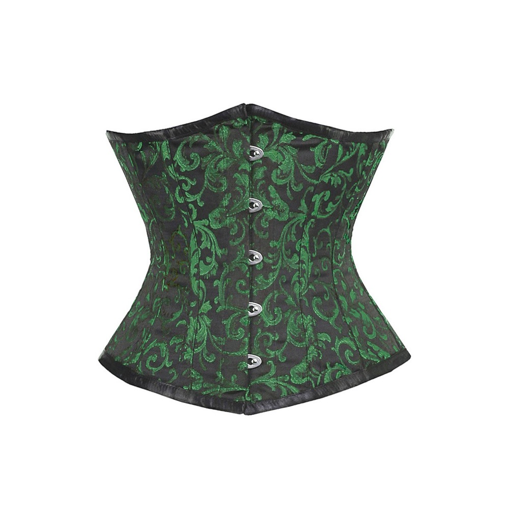 Attitude Corsets - CD-195 Underbust korset - Groen